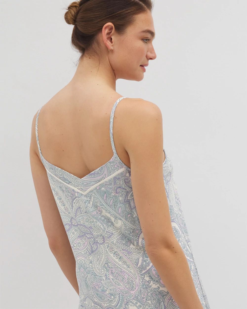 Cool Nights Chemise with Piping