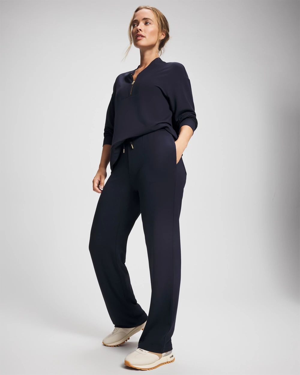 Ultrasoft Fleece Straight Leg Pant
