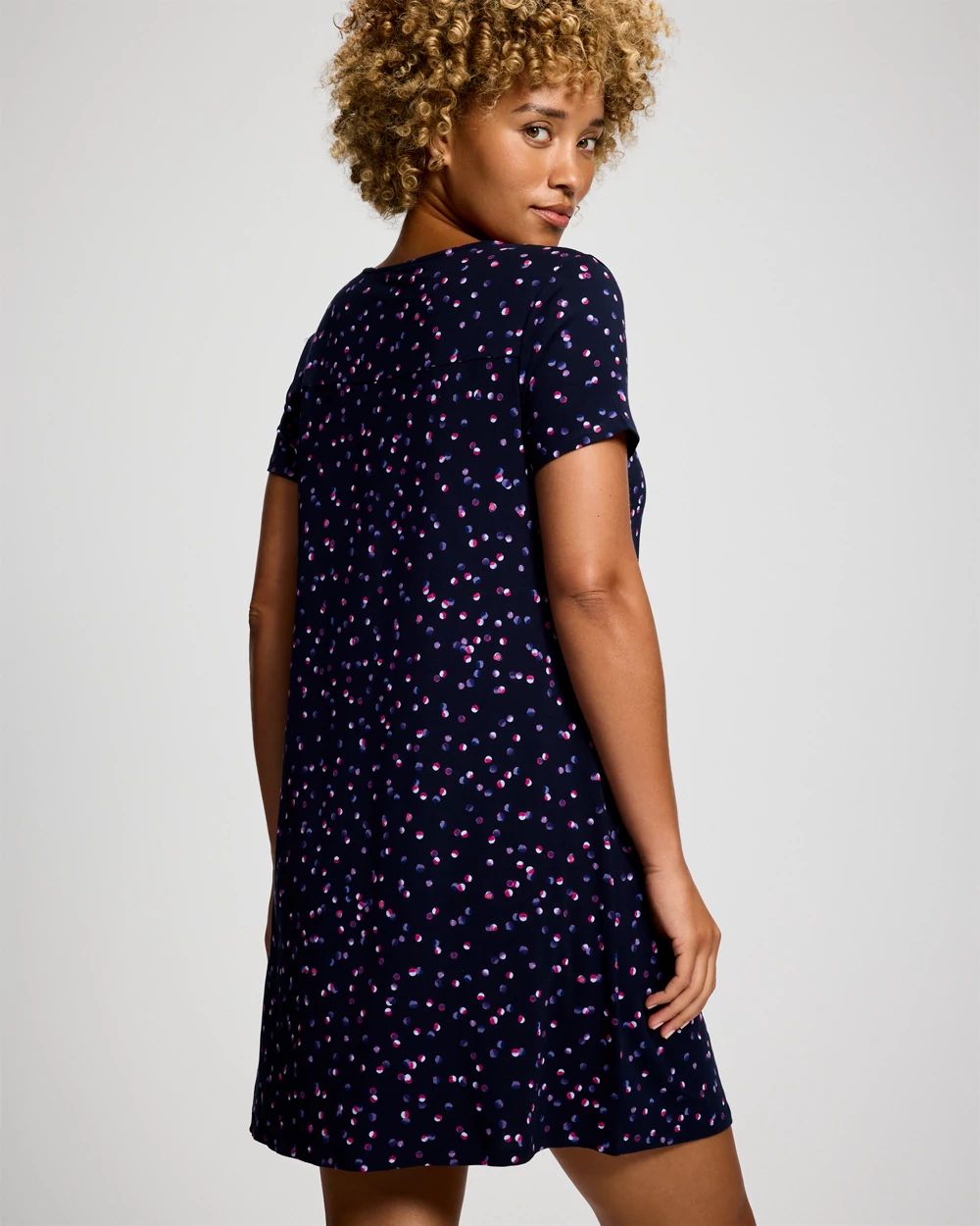 Short Sleeve Sleepshirt click to view larger image.