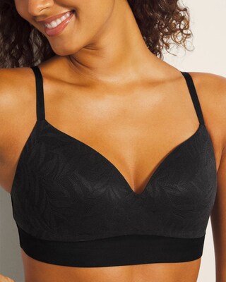 Wireless Bra with Lace click to view larger image.