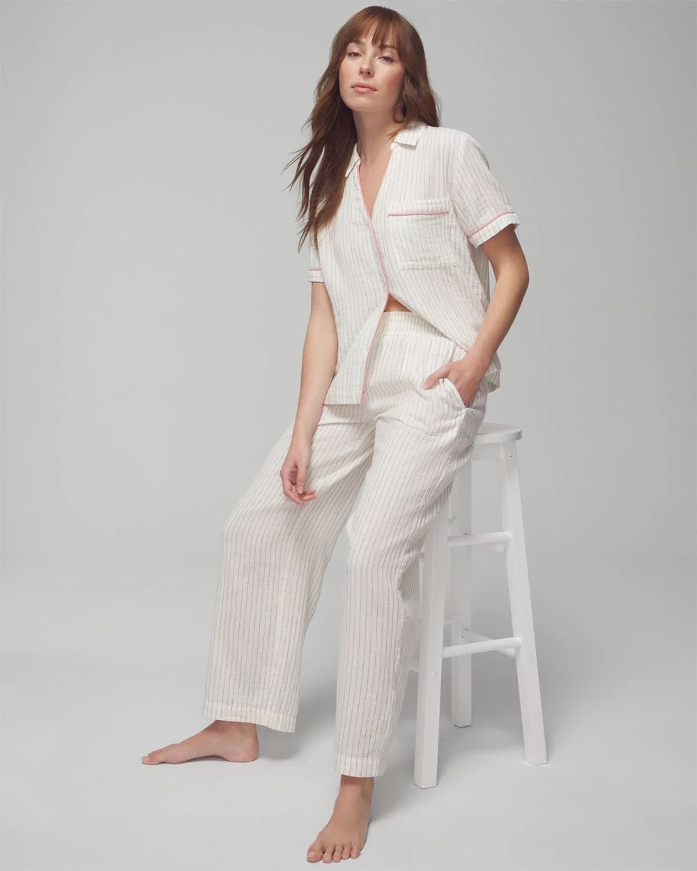 Cotton Gauze Pajama Pants