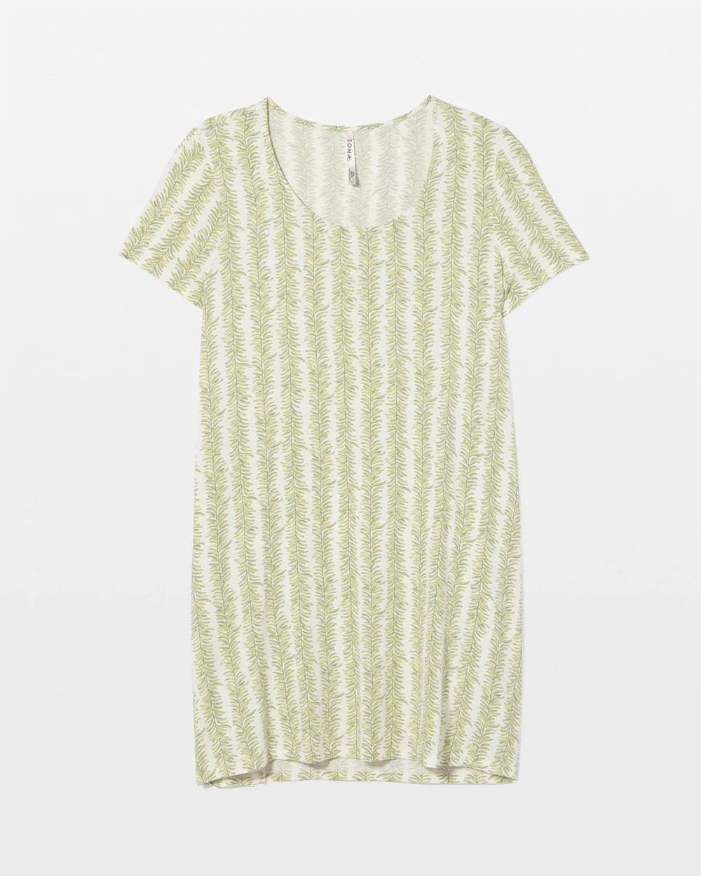 Cool Nights Short Sleeve Scoop Neck Sleepshirt