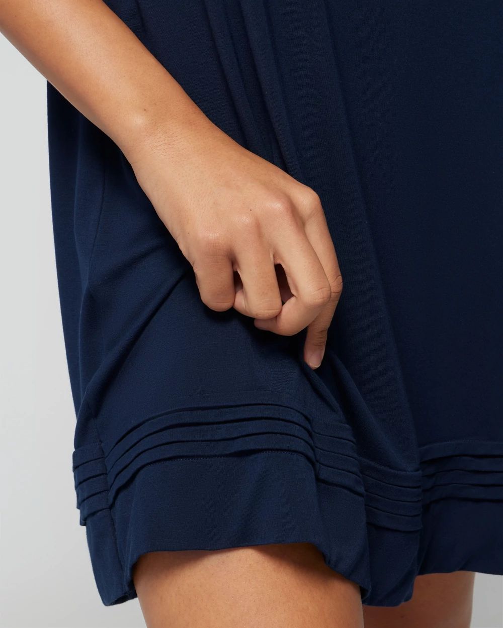 Pintuck Chemise