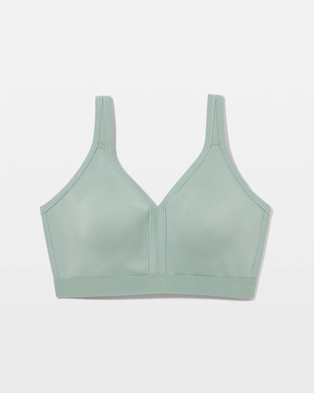 Wireless Unlined Full Coverage Bra click to view larger image.