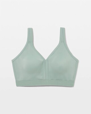Wireless Unlined Full Coverage Bra click to view larger image.