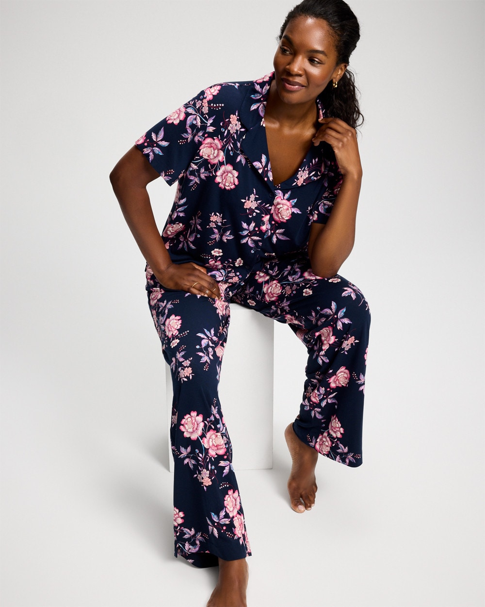 Printed Pajama Pants