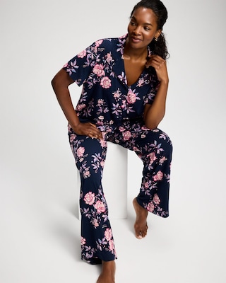Printed Pajama Pants click to view larger image.