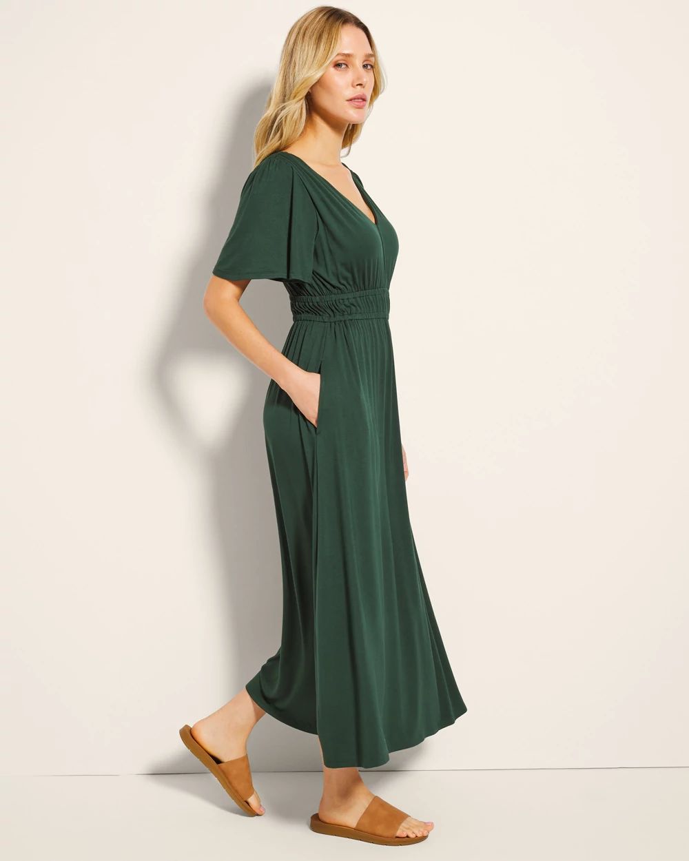 Soft Jersey Oasis Midi Bra Dress