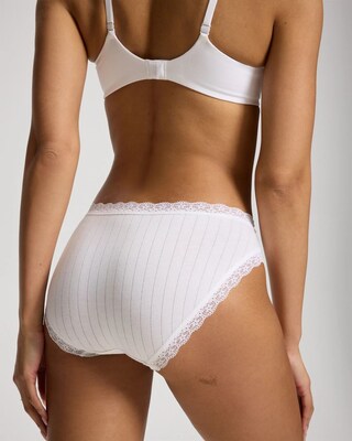 Cotton Rib High-Leg Panty click to view larger image.