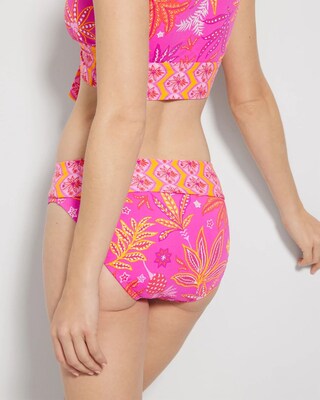 Desert Bloom Foldover High-Waist Swim Bottom click to view larger image.