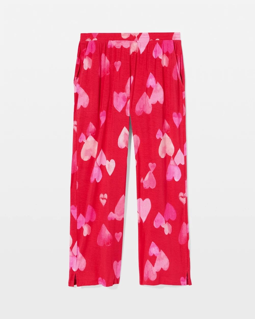 Cropped Pajama Pants click to view larger image.