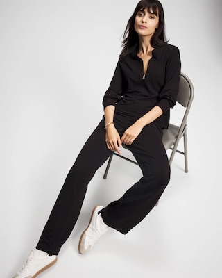 Ultrasoft Fleece Quarter Zip Sweatshirt click to view larger image.