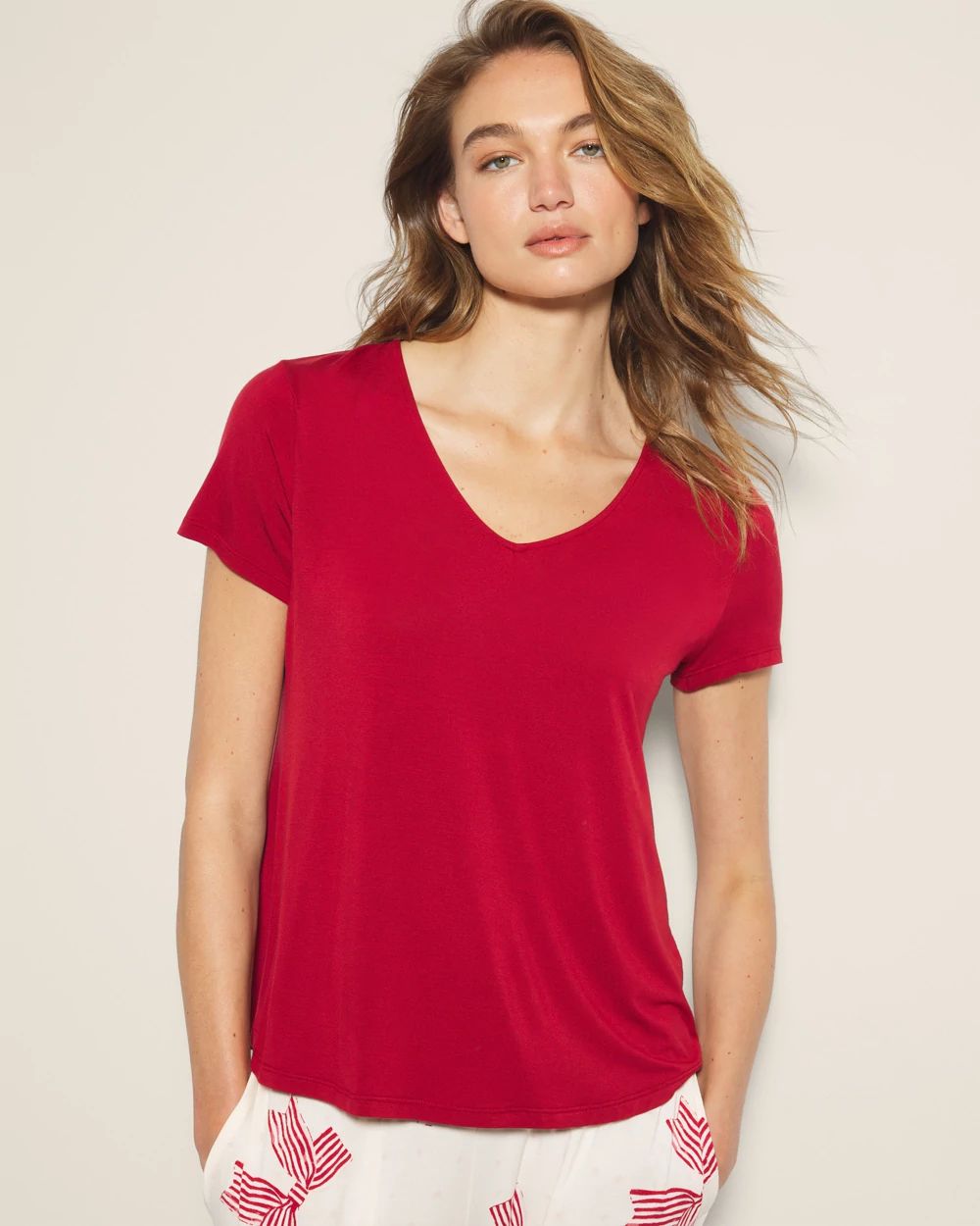 Cool Nights Short Sleeve Pajama Tee