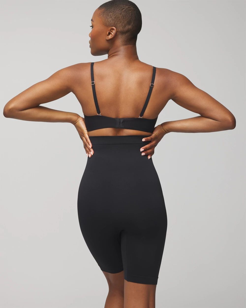 Second Skin by Soma Mid-Level Shaping Seamless High-Waist Thigh Shaper