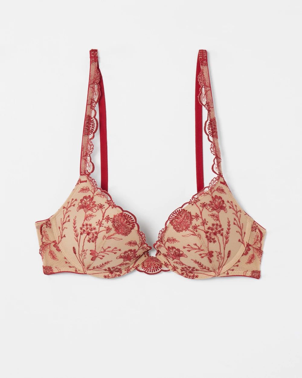 Soma Push-Up Bra with Wildflower Embroidery