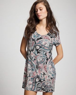 Short Sleeve Scoop Neck Sleepshirt