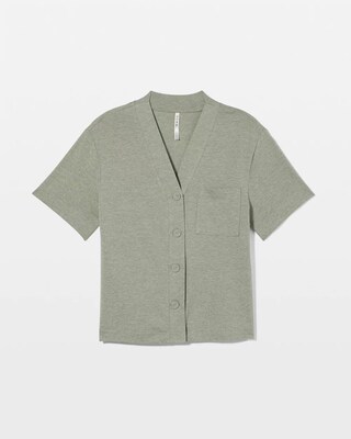 Button-Front Pajama Tee click to view larger image.