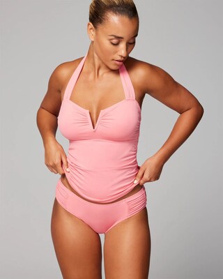 V-Wire Halter Tankini