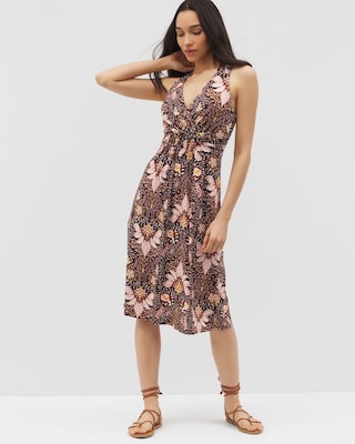 Cross Back Strap Bra Dress