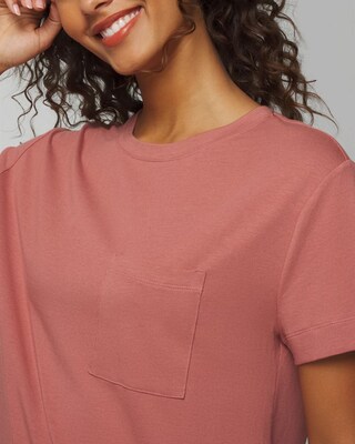 Short-Sleeve Pocket Pajama Tee