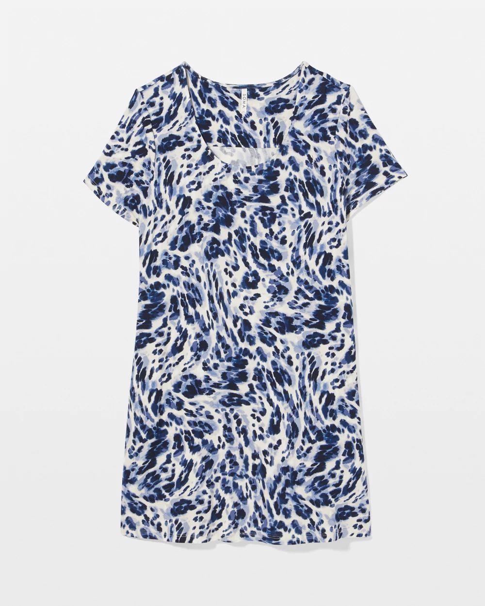 Cool Nights Short Sleeve Scoop Neck Sleepshirt