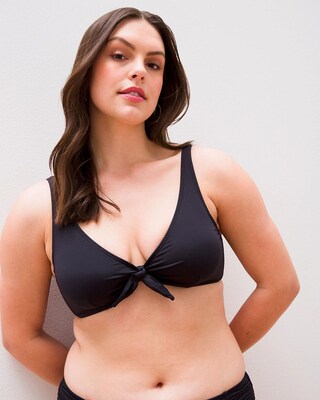 Tie Front Bikini Top