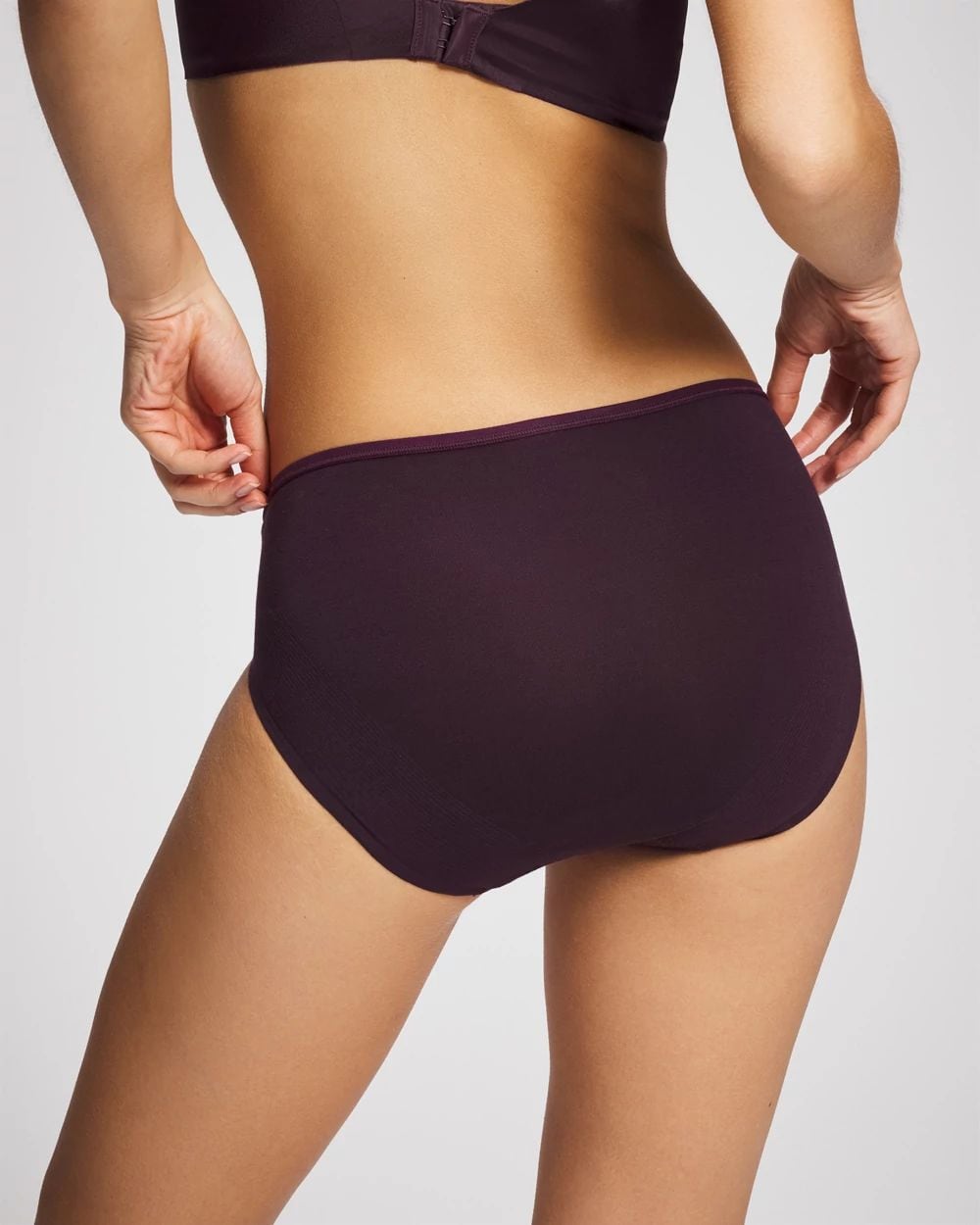 Vanishing Edge Cotton High Leg Panty