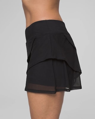 Mesh Layer Swim Skort