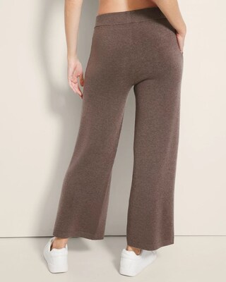 Wide-Leg Sweater Pants click to view larger image.