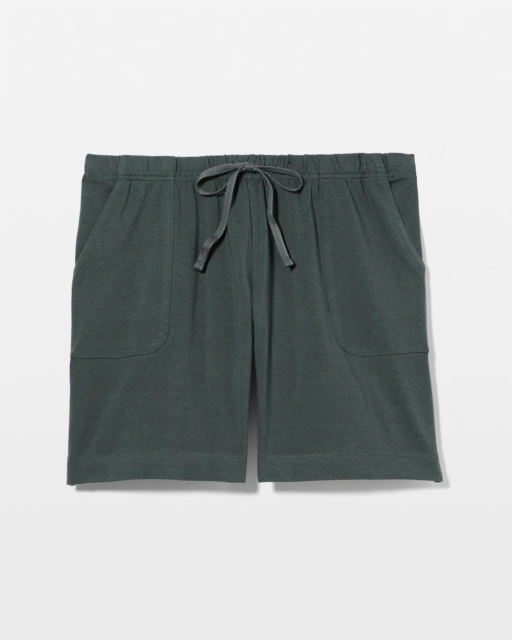 Relaxed Long Pajama Shorts click to view larger image.