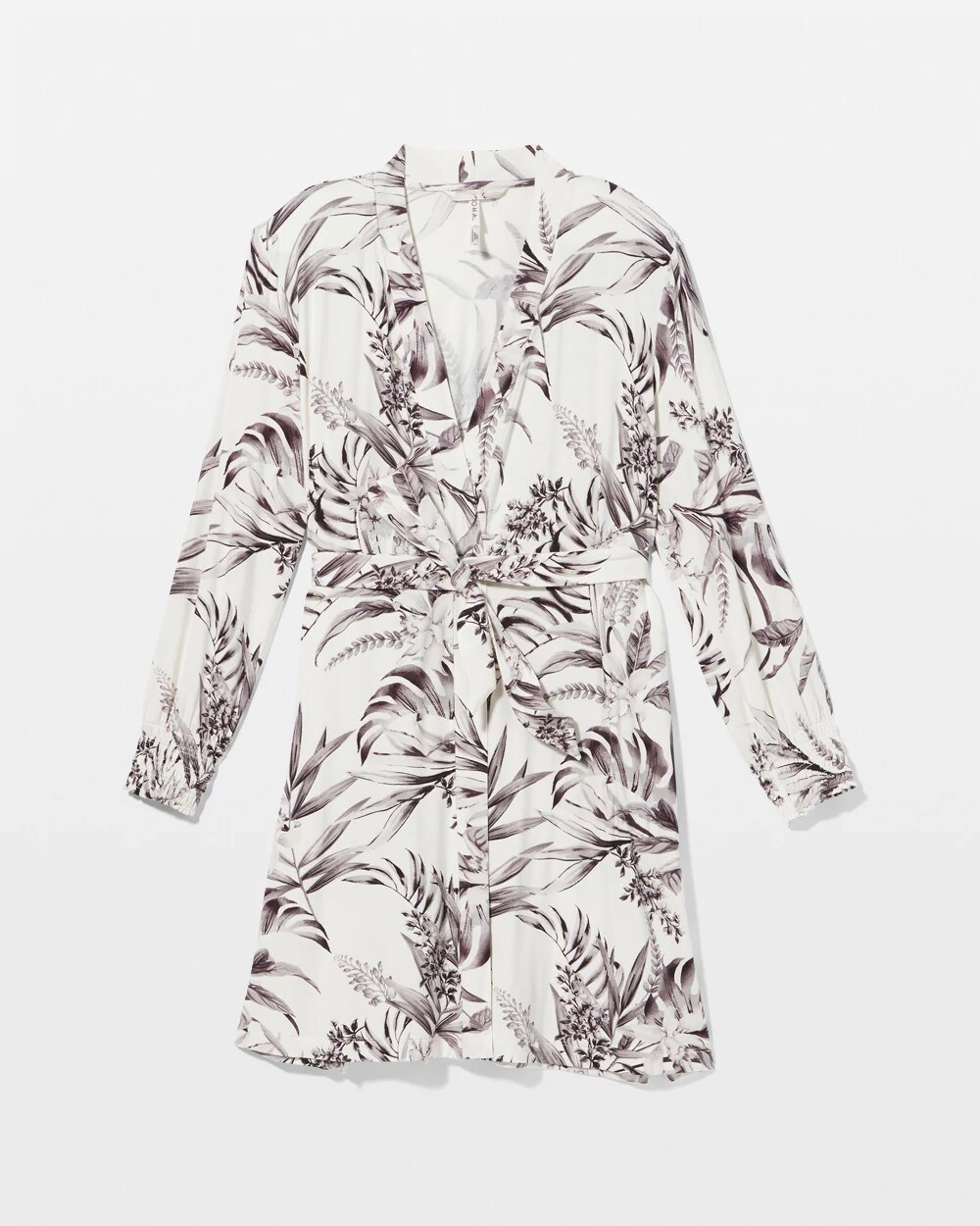 Long-Sleeve Short Robe