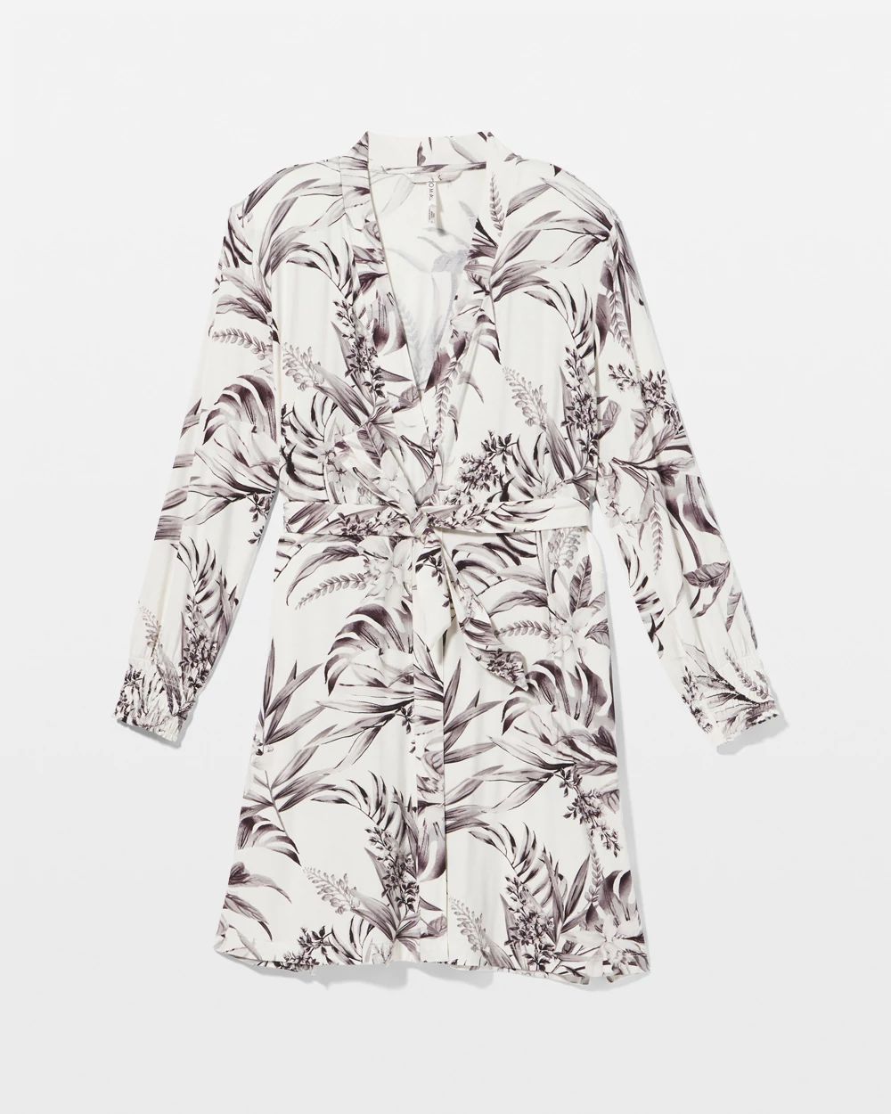 Cool Nights Long-Sleeve Short Robe