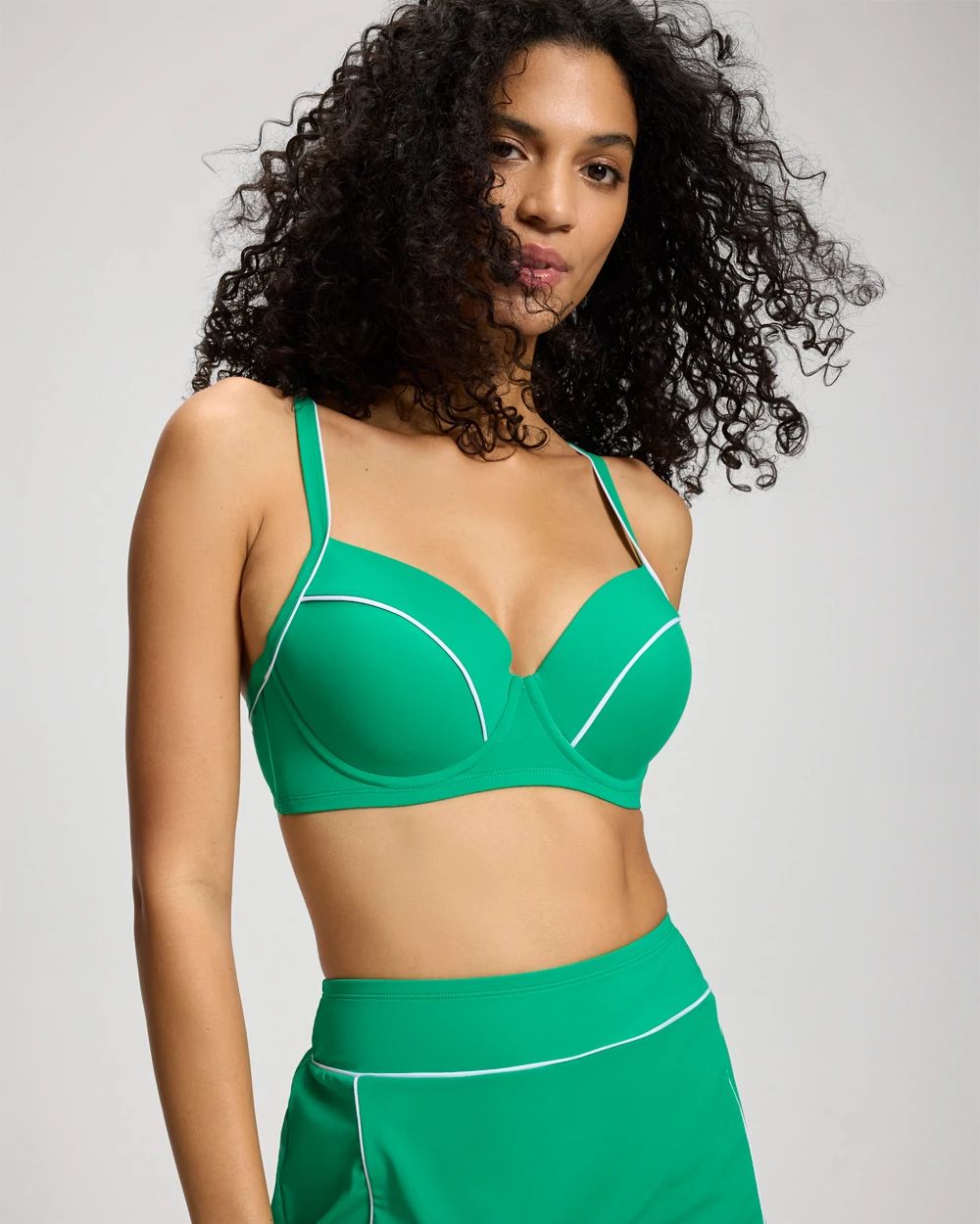 Bleu Rod Beattie Ahoy Captain Underwire Bikini Swim Top