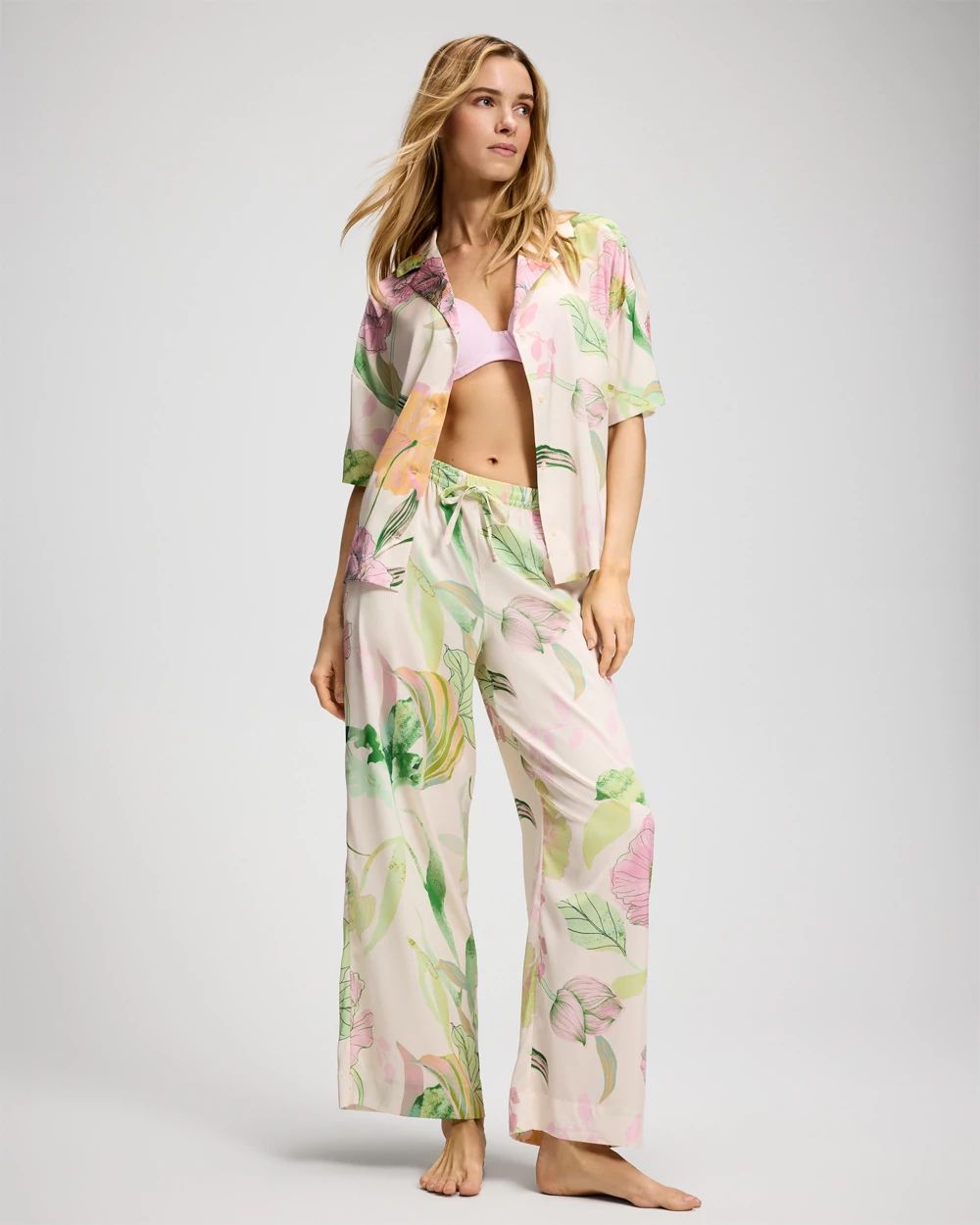 Satin Pajama Pants