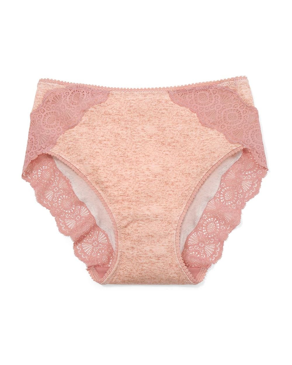 Geo Lace Geo High Leg Brief