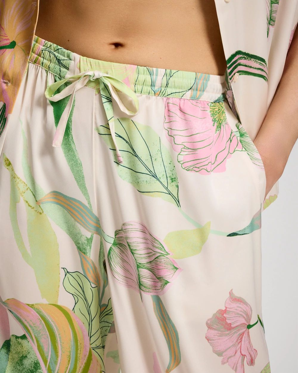 Satin Pajama Pants