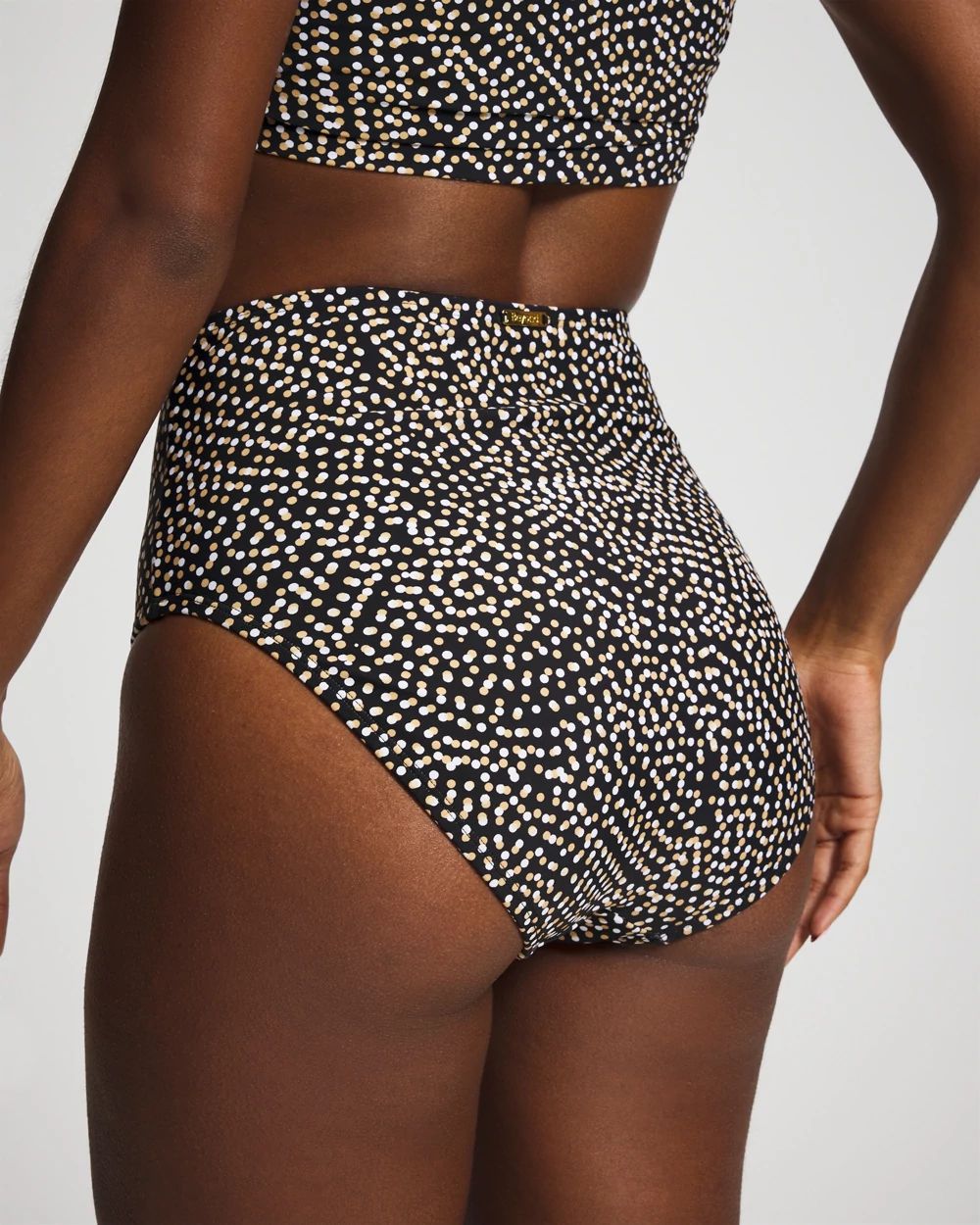 On The Dot High Waist Bottom click to view larger image.