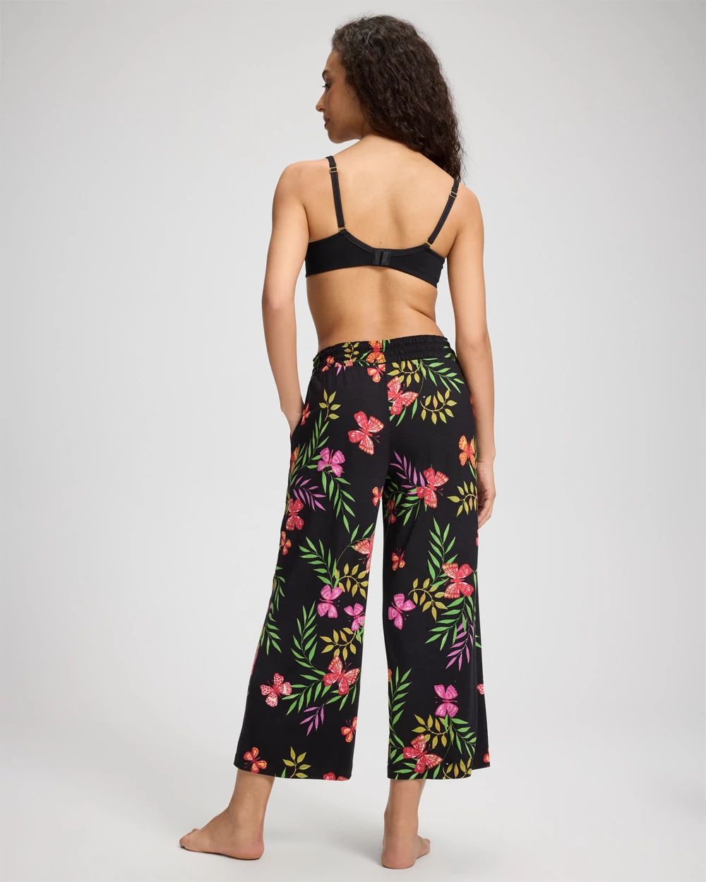 Cool Nights Cropped Pajama Pants