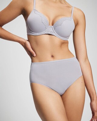 Cotton High Waist Brief
