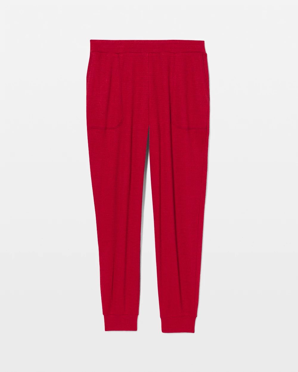 Cozy Waffle Banded Pajama Bottom