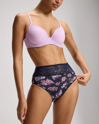 Modern Brief Panty with Lace