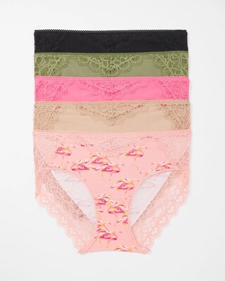 Lace Hipster 5 Pack