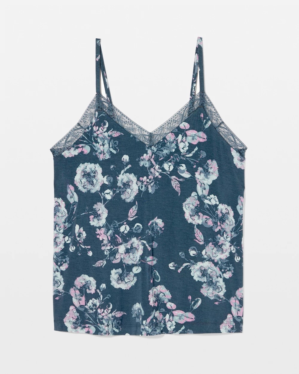 Lace Trim Pajama Cami
