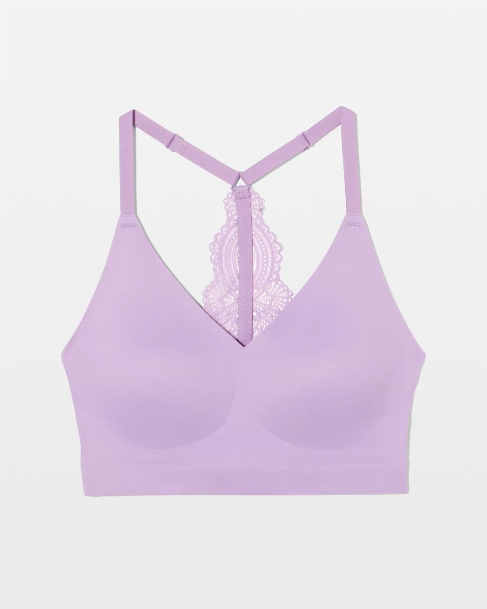 Racerback Bralette with Lace Back click to view larger image.