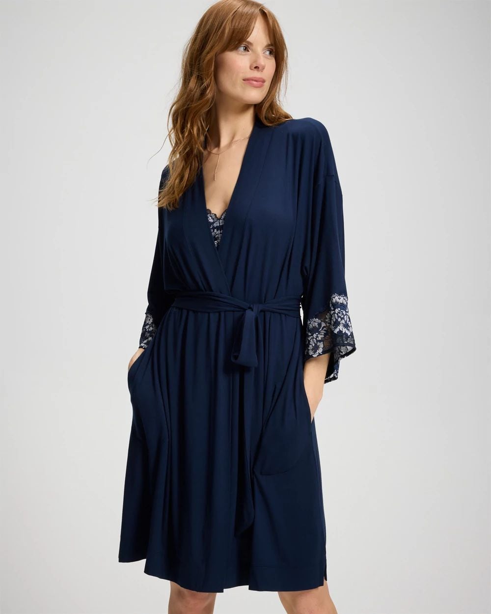 Cool Nights Lace Robe
