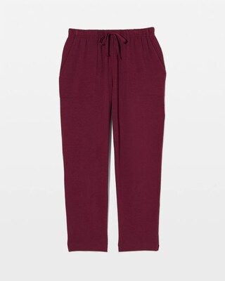 Crop Pajama Pants click to view larger image.
