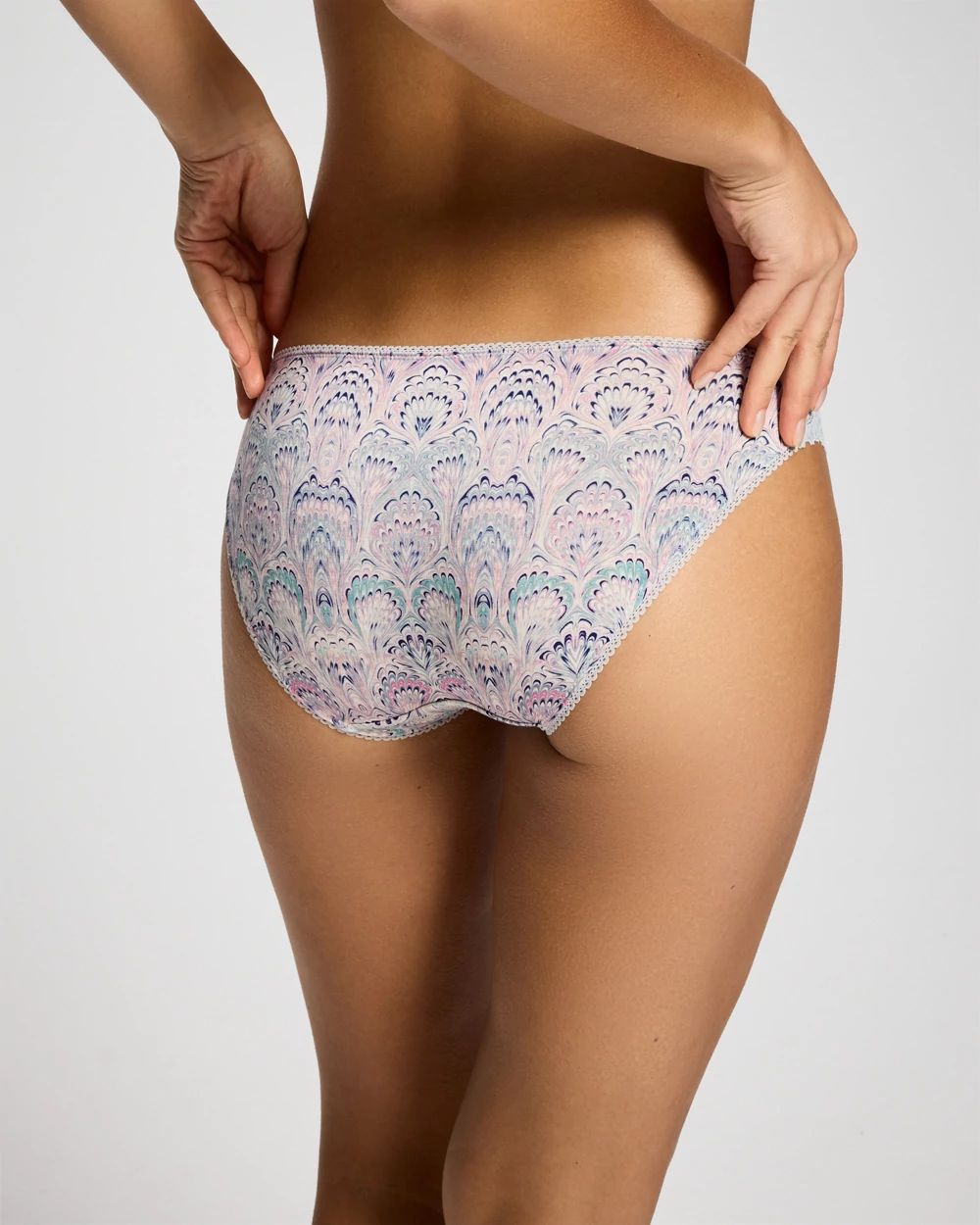 Floral Lace Bikini Panty click to view larger image.