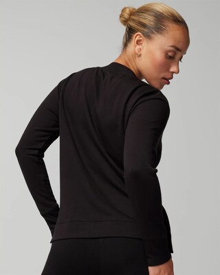 Fleece Relaxed Cardigan