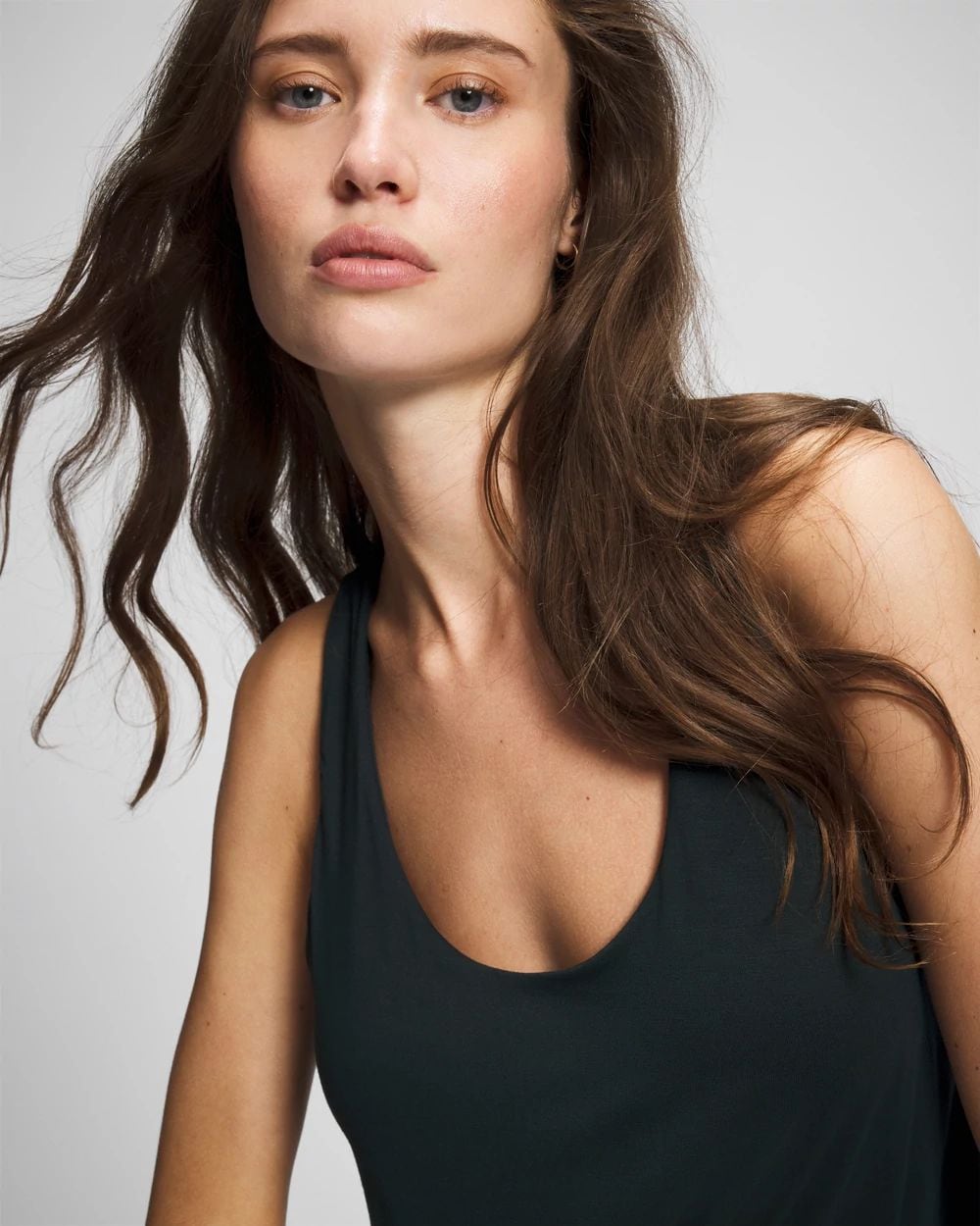 Soft Jersey Racerback Bra Tank click to view larger image.