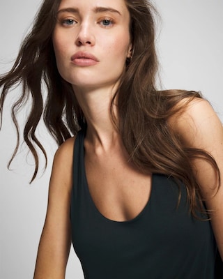 Soft Jersey Racerback Bra Tank click to view larger image.